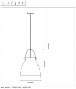 Подвесной светильник 75400/01/31 GAILLON Lucide