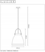 Подвесной светильник 75400/01/31 GAILLON Lucide