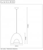 Подвесной светильник 75401/01/31 GAILLON Lucide
