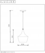 Подвесной светильник 76362/01/76 WOODY Lucide