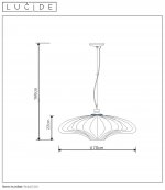 Подвесной светильник Lucide 76462/73/31 JELLA