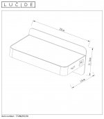 Светильник настенный бра Lucide 77280/05/30 ATKIN