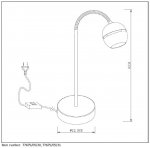 Настольная лампа Lucide 77675/05/30 BINARI LED