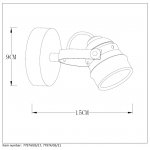 Потолочный светильник Lucide 77974/05/17 CIGAL