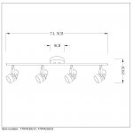Потолочный светильник Lucide 77974/20/17 CIGAL