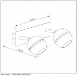 Потолочный светильник Lucide 77975/10/31 BINARI LED