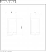 Настенный светильник бра Lucide 78288/01/30