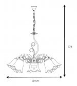 Люстра Lucide 78360/05/97 LUBERON