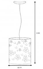 Подвесной светильник Lucide 78372/25/31 MARGUERITE 