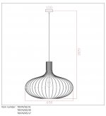 Подвесной светильник Lucide 78374/65/17 MANUELA
