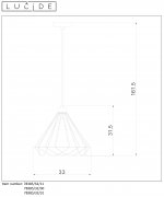 Подвесной светильник 78385/32/30 KYARA Lucide