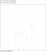 Подвесной светильник Lucide 78386/01/17
