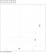 Подвесной светильник 78480/55/31 GITSY Lucide