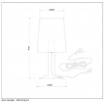 Настольная лампа Lucide 78575/35/31