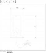 Настольная лампа Lucide 78586/01/30