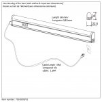 Подвесной рабочий светильник Lucide 79149/09/31 KINNY/LED