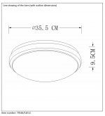 Потолочный светильник Lucide 79166/18/12 CASPER 1