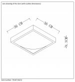 Потолочный светильник Lucide 79167/18/12 CASPER2