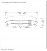 Потолочный светильник Lucide 79170/15/11 READY/LED