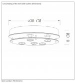 Потолочный светильник Lucide 79170/15/11 READY/LED