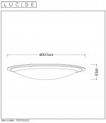 Потолочный светильник Lucide 79171/12/12 GENTLY LED