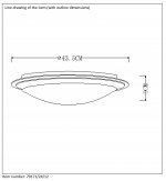 Потолочный светильник Lucide 79171/24/12 GENTLY/LED