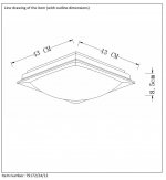 Потолочный светильник Lucide 79172/24/12 GENTLY/LED