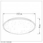 Потолочный светильник Lucide 79176/18/61 TWINKA
