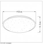 Потолочный светильник Lucide 79176/24/61 TWINKA
