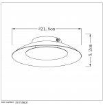 Потолочный светильник Lucide 79177/06/31 FOSKAL