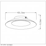 Потолочный светильник Lucide 79177/06/31 FOSKAL