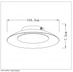 Потолочный светильник Lucide 79177/12/14 FOSKAL