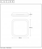 Потолочный светильник 79193/24/31 TISIS Lucide
