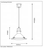 Подвесной светильник Lucide 79459/25/31 TONGA
