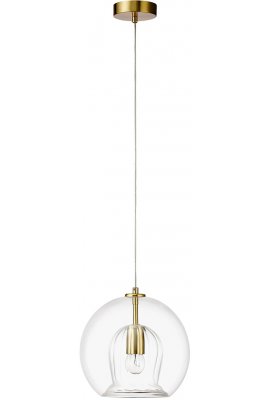Crystal lux LUISA SP1 BRASS/TRANSPARENT