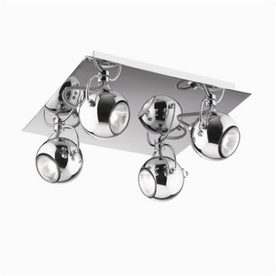 Потолочный светильник Ideal lux LUNARE PL4 CROMO (66820) Потолочный светильник Ideal lux LUNARE PL4 CROMO (66820)