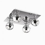 Потолочный светильник Ideal lux LUNARE PL4 CROMO (66820)