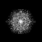 Светящаяся люстра «Андромеда» 20W 1200Lm