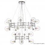 Светильник Crystal lux LUXURY SP16+8 CHROME