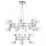 Светильник Crystal lux LUXURY SP16+8 CHROME
