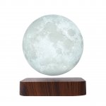 Светильник настольный Gauss 3D Луна 2W 3000K/4000K 220-240V D14см левитация LED (LV001)