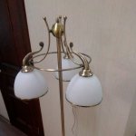 Торшер классический бронзовый Brizzi MA02401F/003 Bronze