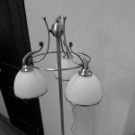 Торшер напольный классический Brizzi MA02401F/003 Chrome Испания