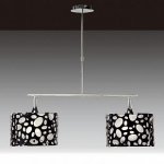 Люстра подвесная Mantra 1358 MOON BLACK