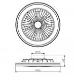 Люстры-вентиляторы Mantra 7862 GAMER