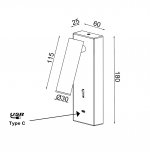 Настенные светильники Mantra 8499 TARIFA