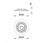 8690 Потолочный светильник SLIM CCT