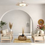 Люстры-вентиляторы Mantra 8704 FLOWER