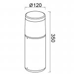 Уличные светильники Mantra 8844 CHICAGO