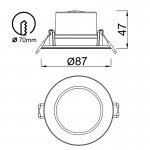Встраиваемые светильники Mantra 8848 YUCATAN